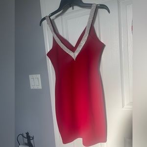 Red dress